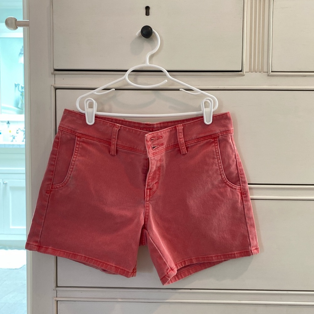 red levi’s shorts in size 4!!